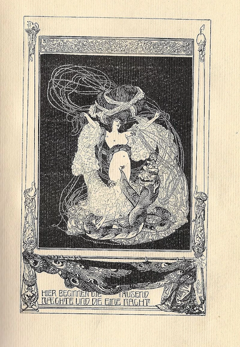 Franz von Bayros-41-'1001 notte' - Berlino 1913 5